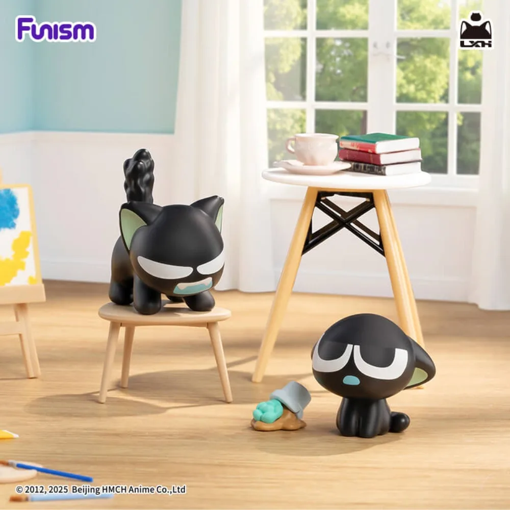 FUNISM Luo Xiaohei Daily Series Small Particle Figures Series Blind Box Series Blind Box Plush Blind Box Action Toys Figure