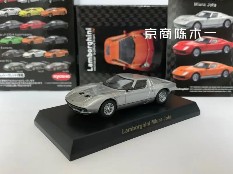 1/64 KYOSHO Lamborghini Miura Jota Collection die cast alloy trolley model ornaments gift