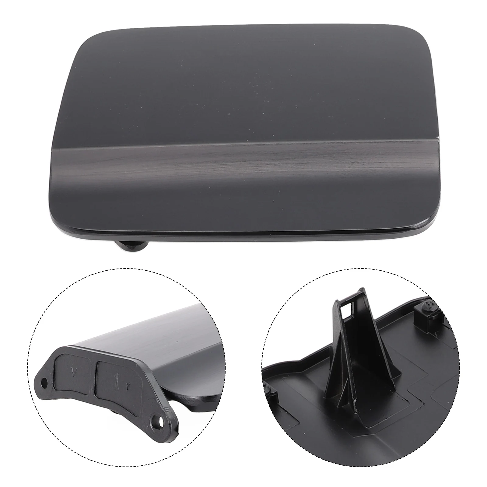 

Cover Fuel Door Cap Black Direct Replacement For Accent Verna 4DR For Hyundai 2006-2011 High Quality Spare Parts