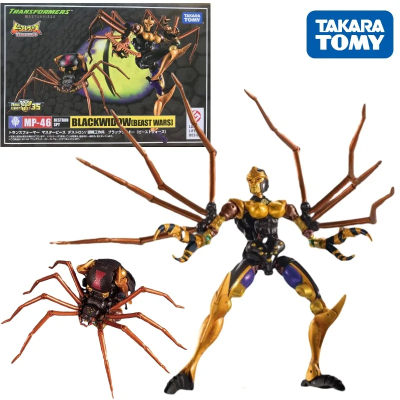 In Stock Takara Tomy Transformers Toys MP46  Blackwidow Figures Action Figures Collectible Gifts Classic Toys Collecting Hobbies