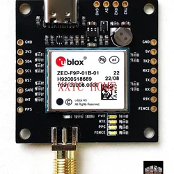 sviluppo della scheda GPS di posizionamento differenziale UAVs RTK di precisione Ublox ZED-F9P personalizzata