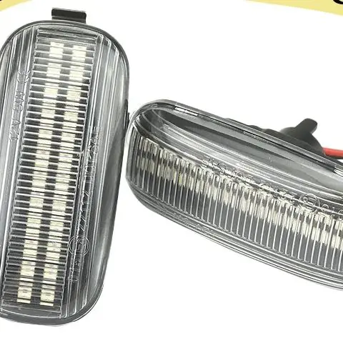 2Pcs LED Sequential Dynamic Fender Side Marker Turn Signal Lamp OEM 8E0949127 For Audi A3 S3 8P A4 S4 RS4 B6 B7 Car Light Access