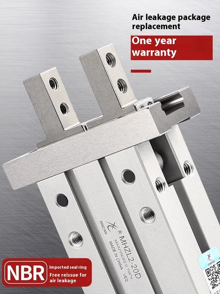 Xingchen Pneumatic HFZ Finger Cylinder MHZ2 Jaw Clamp MHZL2/6/10/16/20/25/32 D Manipulator