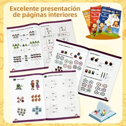 Spanish Math Handwriting Workbook: Enhance Recognition and Memory Skills — A Preschool Educational Gift