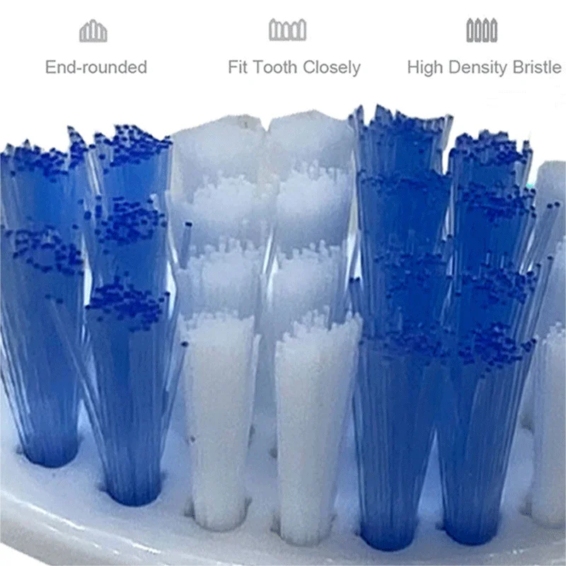 Cabeça De Escova De Dentes De Substituição, Cerdas De Nylon Plantadas, Escova De Dentes Elétrica, Fairywil, Seago, Design De Forma, Pacote De 6