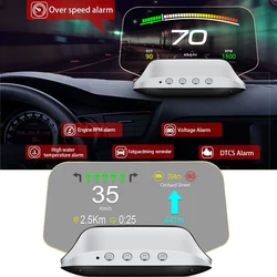 C3 Navigation Head Up Display Car Speedometer Obd2+GPS On Board Computer Projector Electronics Car Accessories Scanner Test Kit