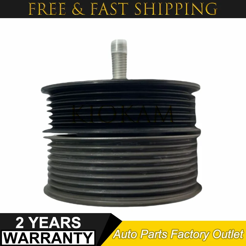 Supercharger Double Pulley Drive Belt Idler Pulley Set 1132020419A  For M113K CLS55 SL55 S55 G55 AMG 2003-2008 1132020419