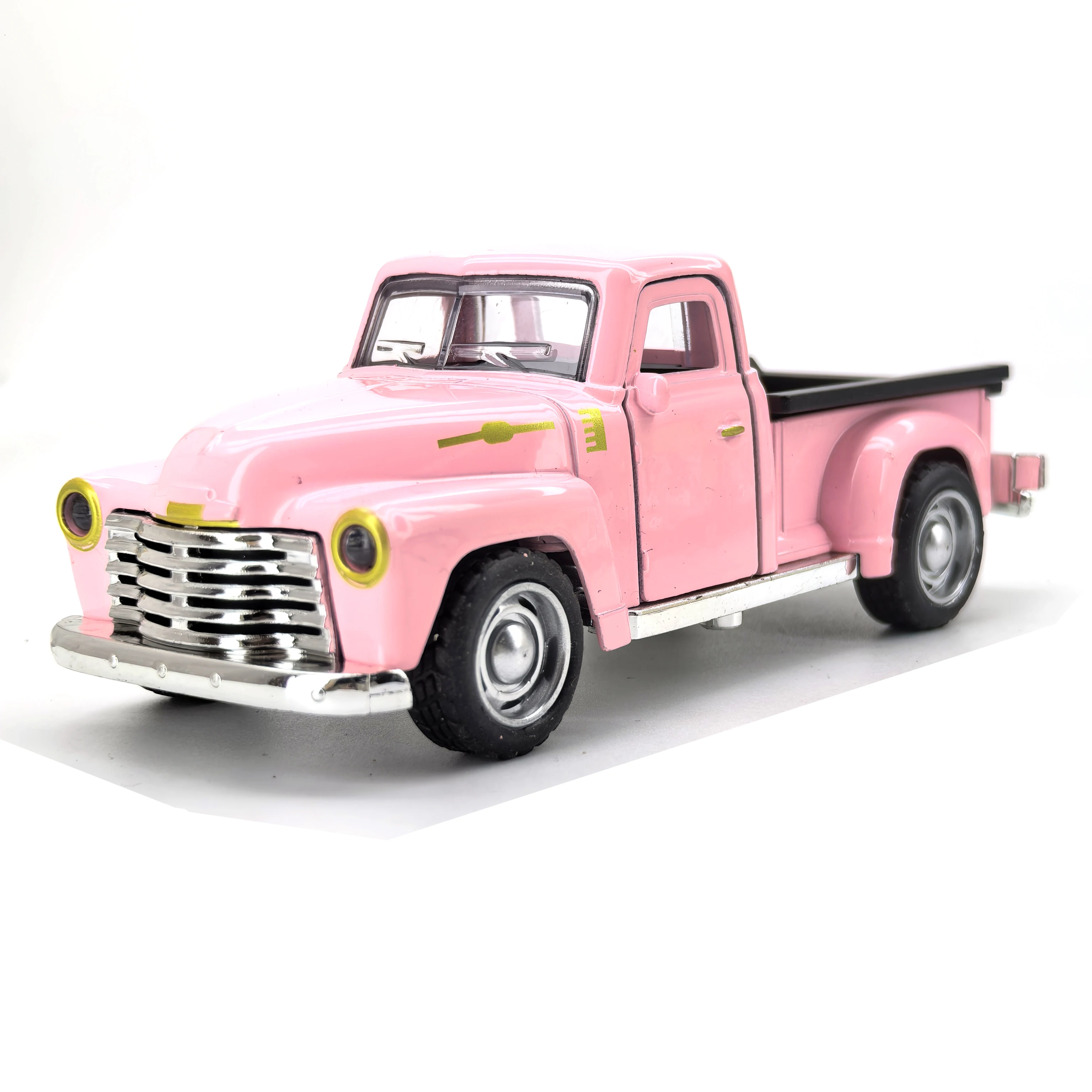 Vintage Pickup Alloy Car Model 1/36 Scale Retro Vehicle Imitation Collectible Toy