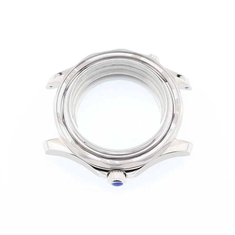 

Механический корпус для часов 42 мм, серебристый, для модификации/замены, совместим с NH35/NH36, для дайверских часов