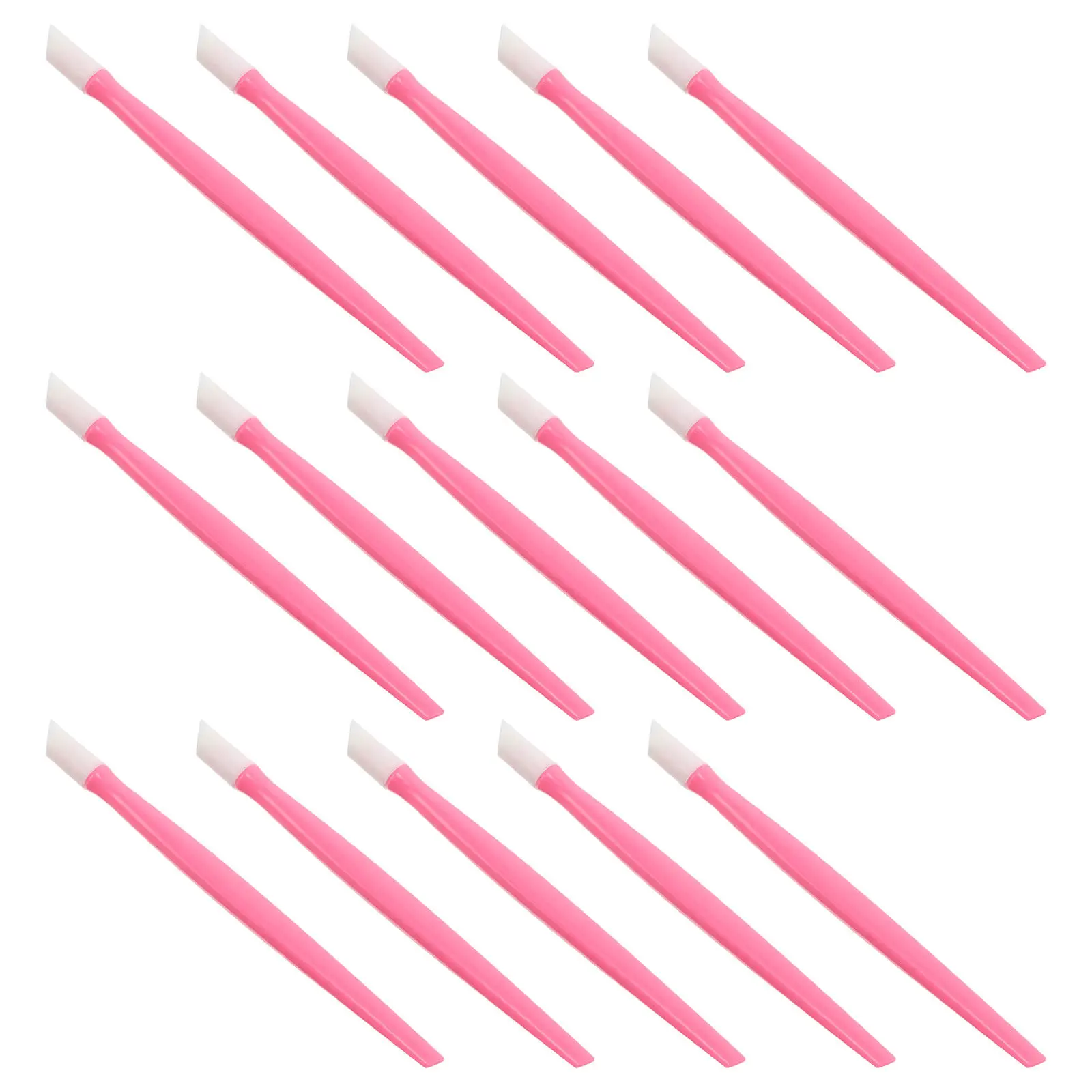 

100Pcs Nail Art Pusher Professional Manicure Stylus Pen with Precision Rubber Tip for Cuticle Removal Exfoliating Nail Design