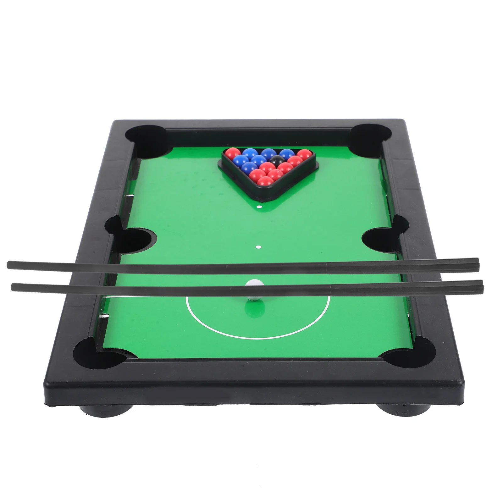 Mini Billiards Toys Plastic Children Cartoon Pool Table Game Kids Sports Indoor Fun Hand Eye Coordination Birthday Gift Family