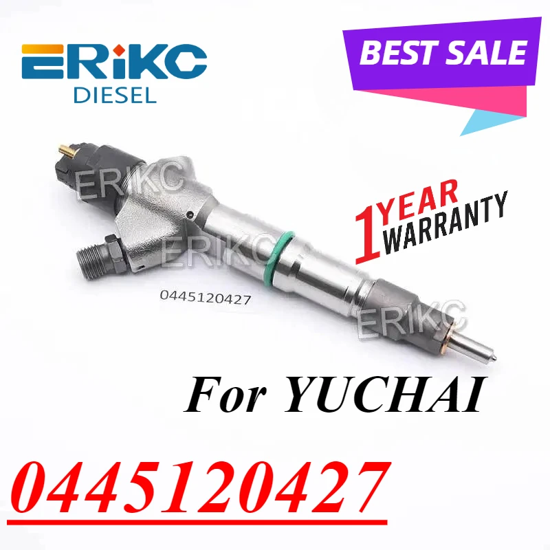 

0445120427 New Common Rail Injector 0 445 120 427 Engine Sprayer For YUCHAI Power YC6J J20001112100A38 J2000-1112100-A38