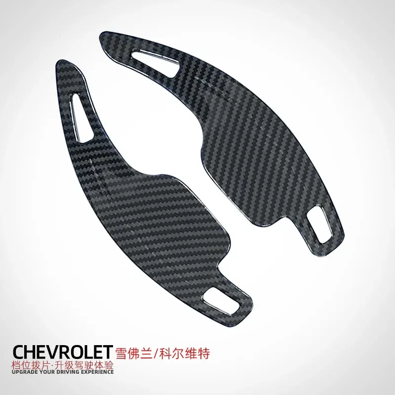 For Chevrolet Camaro Corvette C7 Steering Wheel Shift Paddle Extension Aluminum Alloy Gear Shifter Paddles Car Accessories