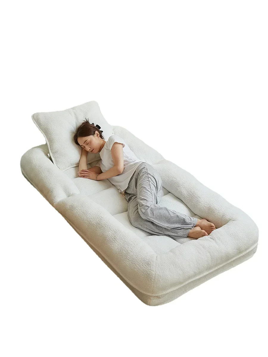 

Human Dog Nest Lazy Person Sofa Can Lie and Sleep Foldable Bedroom Sofa Bed Dual Use Double Chair Giant Tatami