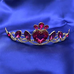 Bride Wedding Tiaras and Crowns Shiny Rhinestone Princess Diadem Birthday Party Hair Jewelry for Women Girls Crystal Headbands