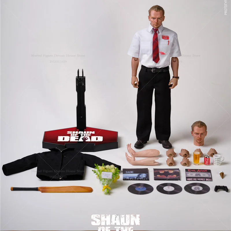 

Оригинальный YANTOYS JR03 масштаб 1/6, коллекционный фильм ужасов Шон, полный набор, 12 дюймов, экшн-фигурка, модель игрушки для фанатов, праздничные подарки