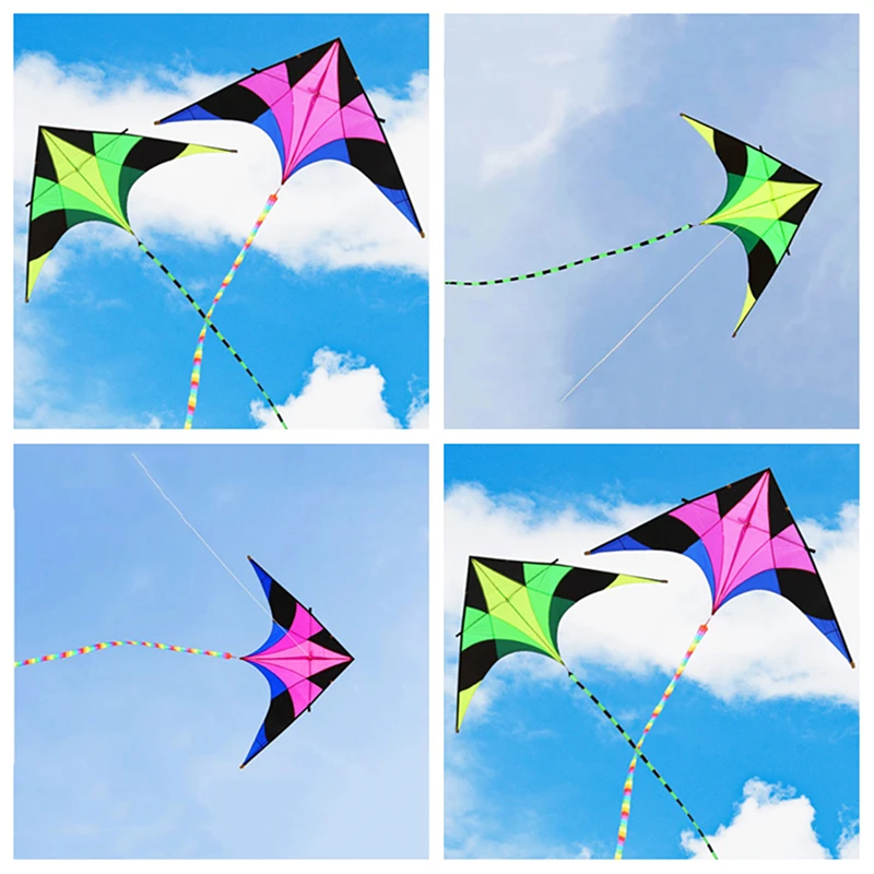 จัดส่งฟรี delta kites ของเล่นเด็ก kites โรงงานไนลอน kites line professional kites ผ้าไนลอน ripstop ลม