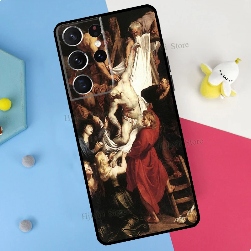 Renaissance Art Aesthetic Phone Case For Samsung Galaxy S23 S22 Ultra Note 20 10 S8 S9 S10 Plus S20 FE S21 FE Cover