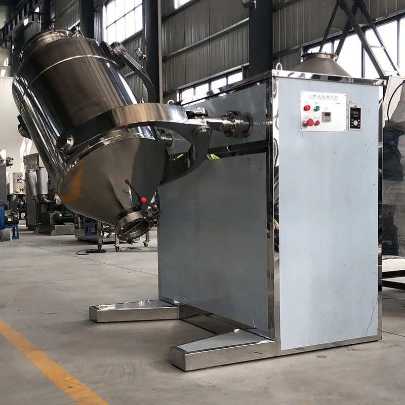 China Machine Chemical Powder 3d Powder Mixer 3d-mixer 3d Mining Mixing Machine