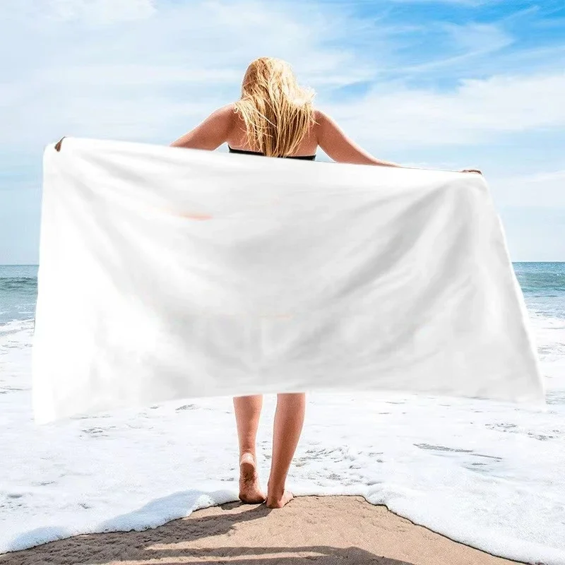 Microfiber beach towel super absorbent soft dry fast lightweight sand-free fitness bath