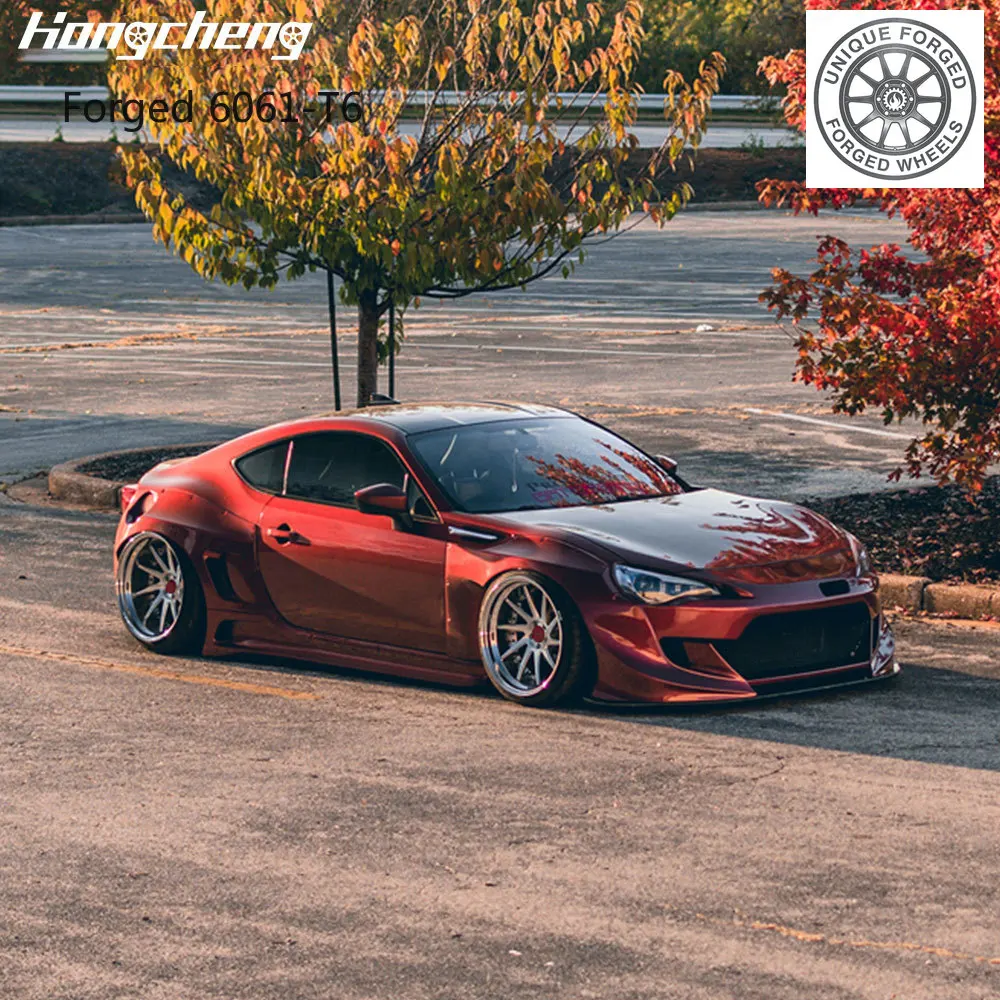 

New model of 26 3 Piece Forged Wheel Concave 5 Split Spoke Alloy Forged Wheel 17-24 Inch 5x120 With Customize Color