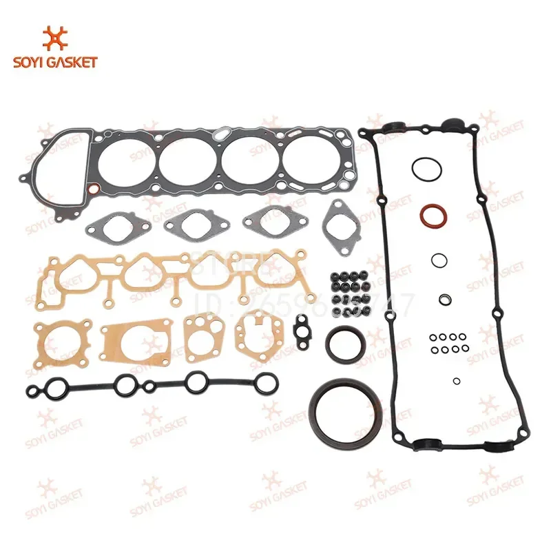 for KA24DE D2210101-VJ027 Engine Overhaul Kit Spark Plug Strip Crankshaft Oil Seal
