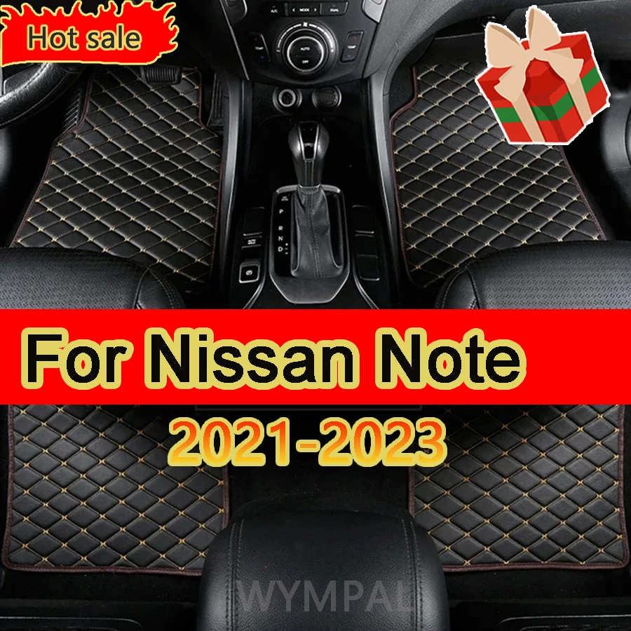 

Автомобильные коврики для Nissan Note e-Power E13 2WD 4WD 2021 ~ 2023, водонепроницаемые напольные коврики, аксессуары для автомобиля, интерьер