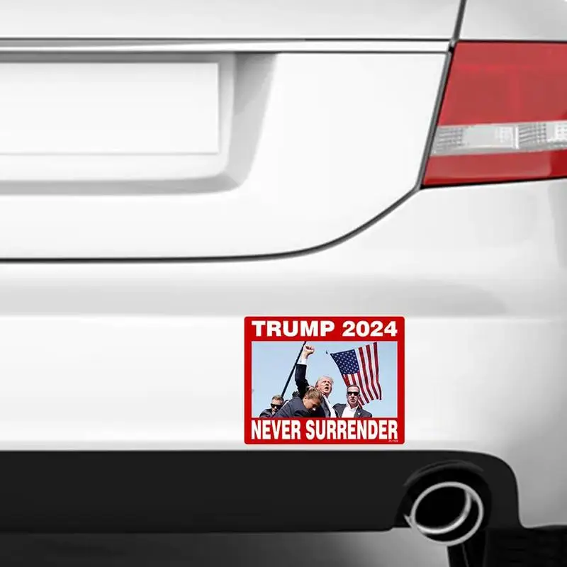 US Fight President Stickers President Window Decals For Vehicles Political Election Stickers 5x4inch Car Truck Window Laptop