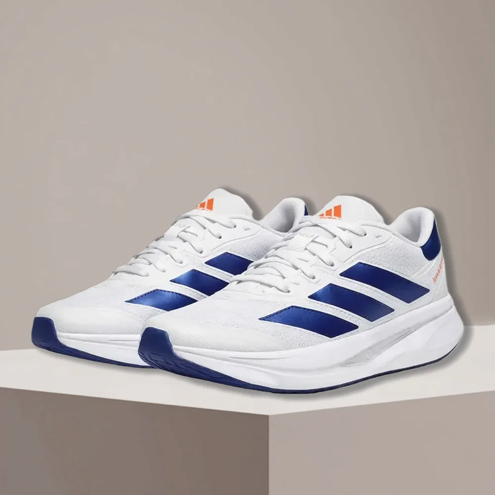 Tênis de corrida unissex adidas Duramo SL 2.0, confortáveis, duráveis, antiderrapantes, com tração confiável, suporte para corrida diária JS4395