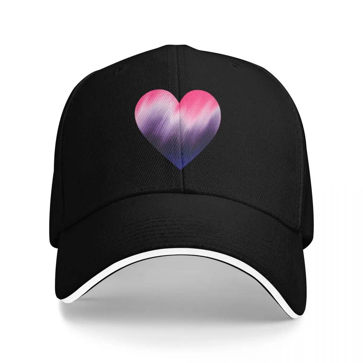 

Genderfluid Smeared Design Baseball Cap Icon Military Cap Man foam party Hat dad hat Luxury Woman Men's