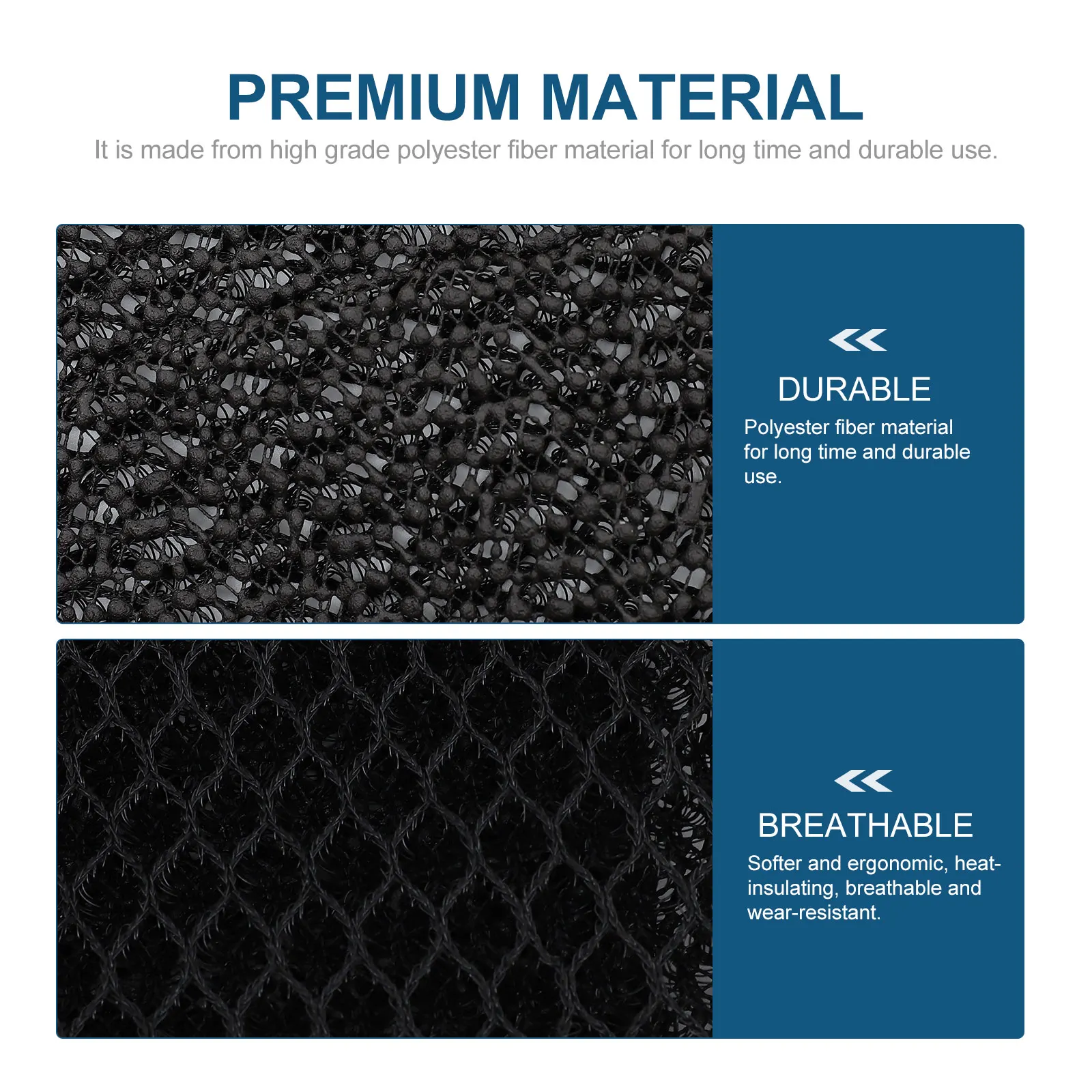 

Motorcycle Breathable Cushion Cover Seat Pad Protector Heat Insulation Durable Ergonomic Comfortable Compatible With Electric