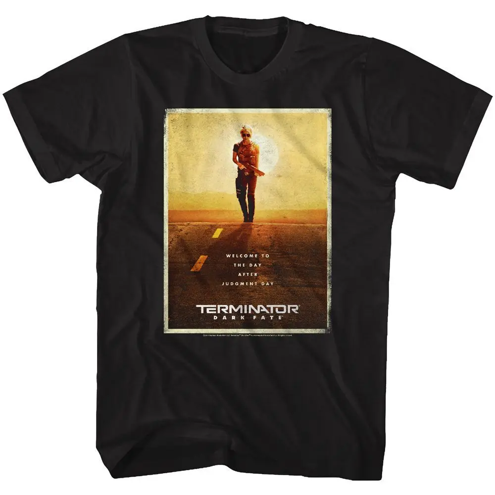 Terminator Dark Fate Poster Movie T Shirt