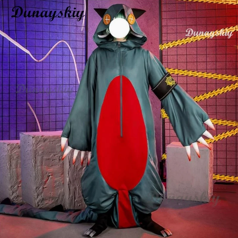 Guita Gachiakuta Cosplay Outfit Wig Mask Prop Shoes Embroidery Top Vest Short Backpack Halloween Christmas Convention