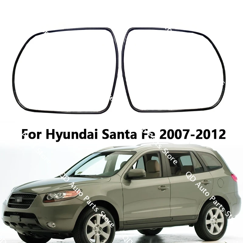 Car Accessories For Hyundai Santa Fe 2007-2012  Car Rear Mirror Glass Lens Mirror Lens With Heating 87621-3J000 87611-3J000