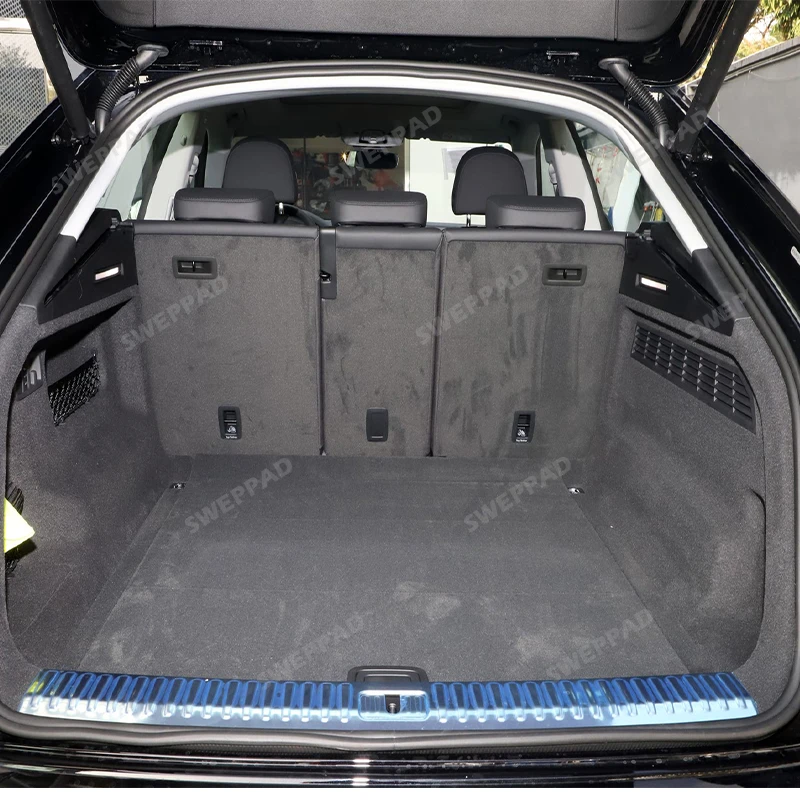 Cargo Liner For Audi Q8 2019-2024 23 22 21 Car Trunk Mats Carpet With Backrest Protectors Cargo Mats Accessories Waterproof