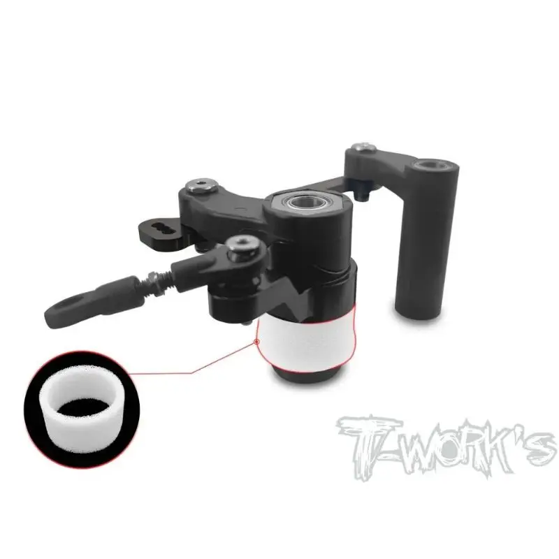 Original T Works TO-354-M Servo Saver Adjust Dust Cover ( For Kyosho MP11 ) 3pcs Rc Tool