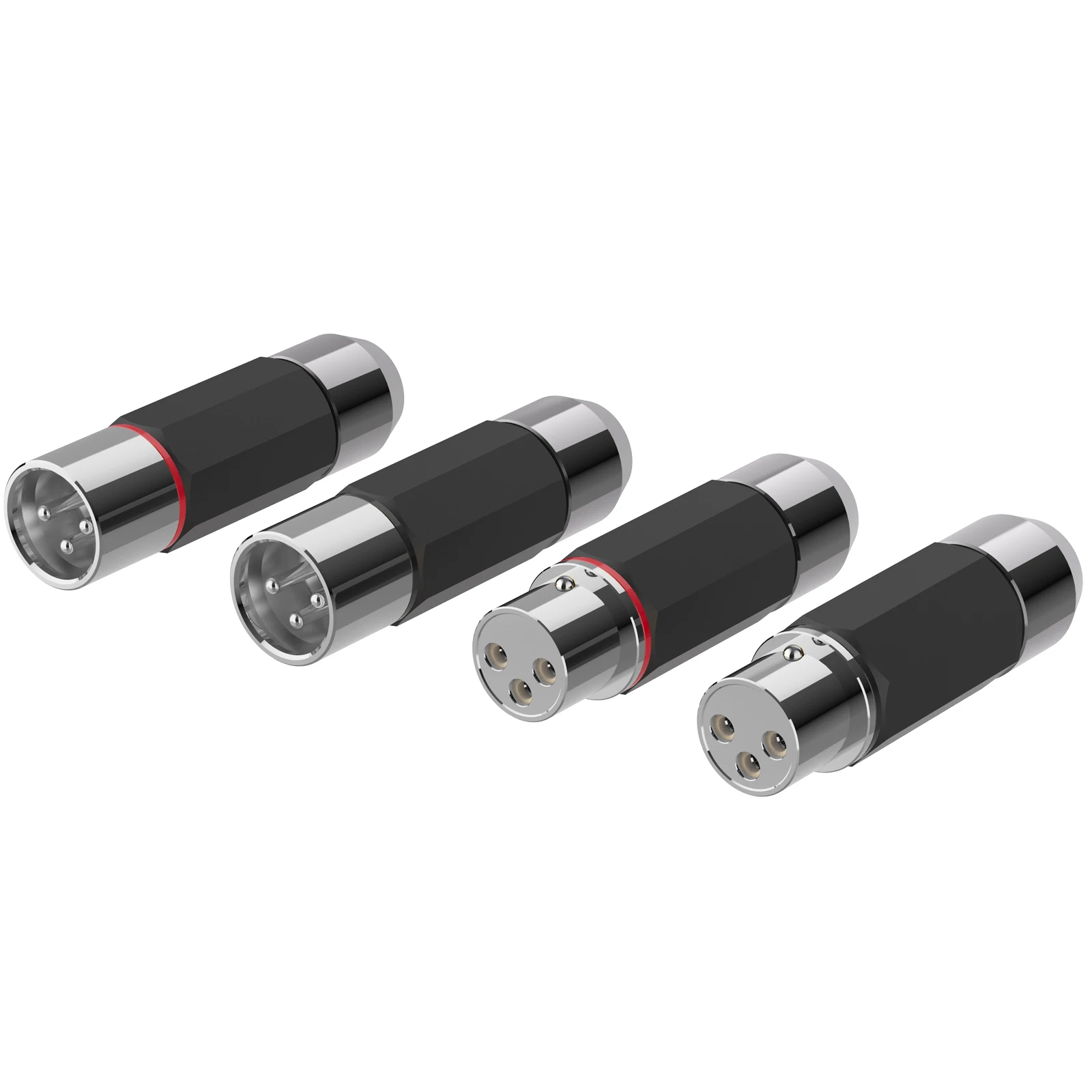 Monosaudio XMF709/XMF709 Reinkupfer Gold/Rhodium Beschichteter XLR-Stecker, HiFi-Audio-Mikrofonkabel, symmetrischer Stecker – Detail 7