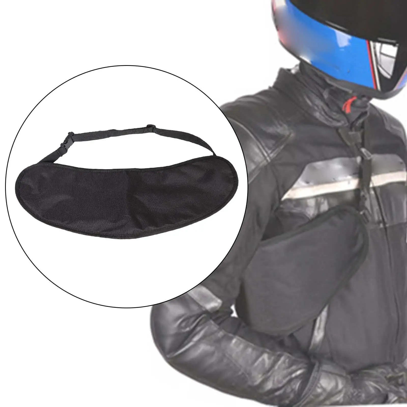 Motorcycle Lens Bag Portable Adjustable Strap Sturdy Scratchproof Lightweight