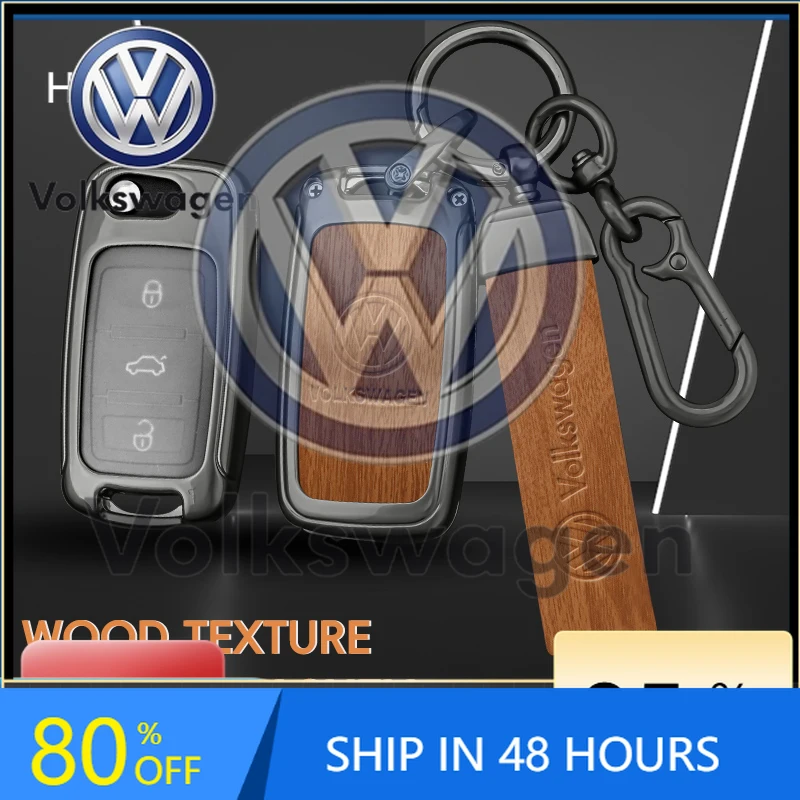 

Наклейка на автомобиль для VOLKSWAGEN, чехол для ключей из цинкового сплава для Volkswagen Polo, Tiguan, Golf 4, 5, Jetta, Beetle, Scirocco, Passat, чехол для ключей VW