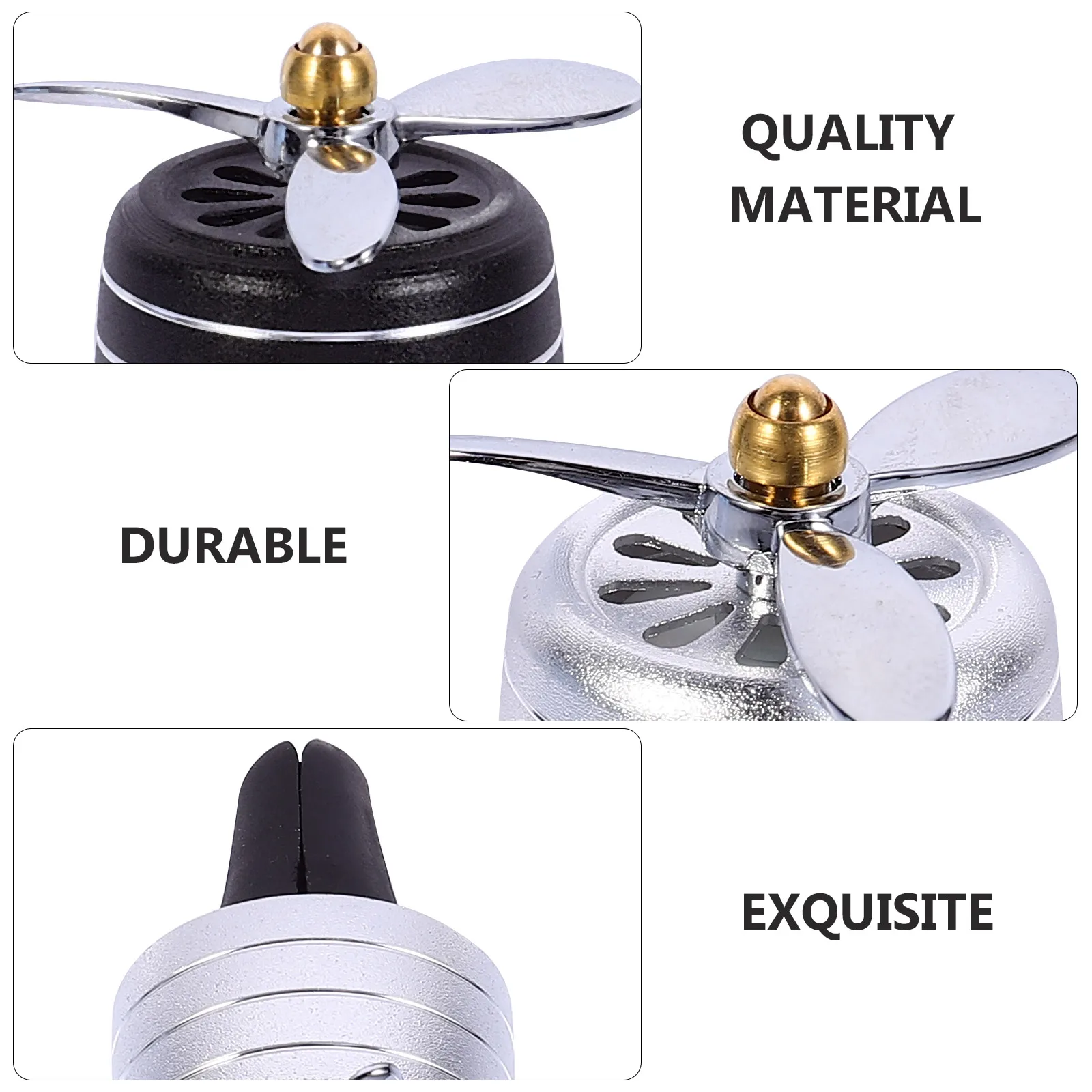 

Premium Perfume Clip Aromatherapy Diffuser Vent Freshener Air Outlet Durable Auto Aroma Seat Odor Remover Fragrance Holder Easy