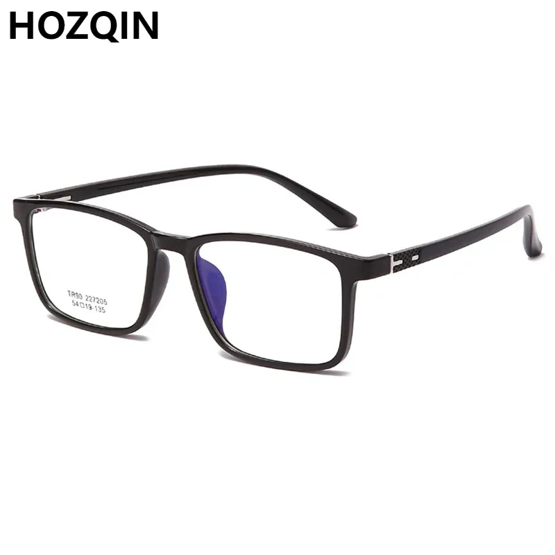 

New Rectangle Women TR Blue Light Blocking Glasses Men Myopia Prescription Spectacles Frame Students Computer Gaming Eyeglasses