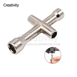 1/5/10/50PCS Mini M2 M2.5 M3 M4 Screw Nut Hexagonal Cross Wrench Sleeve Maintenance Tool 4 Size  Cross Sleeve Wrench