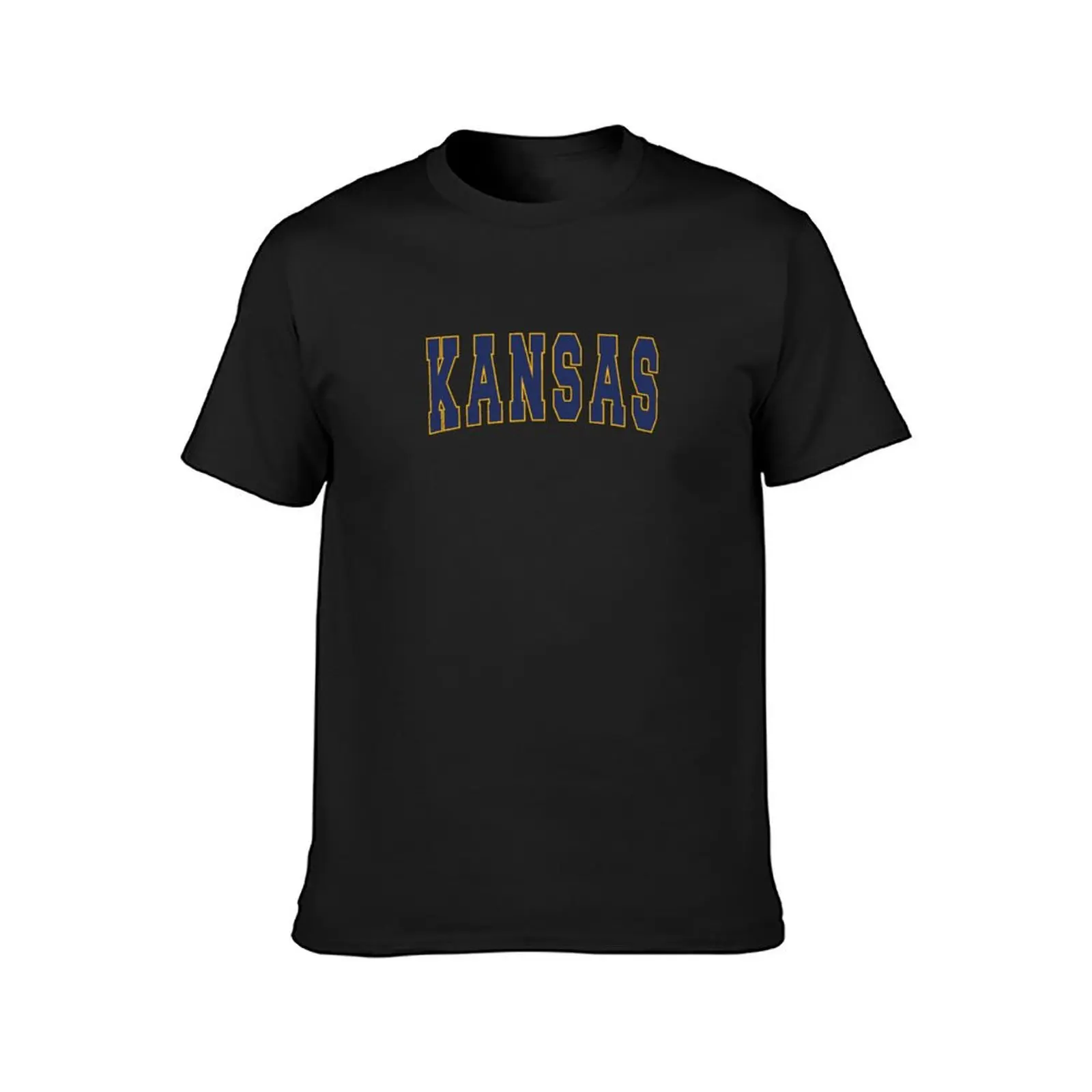 Vintage Stencil Kansas State T-Shirt oversizeds graphics customs men graphic t shirts