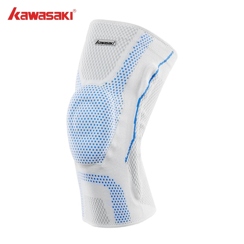 

Профессиональный пружинный силиконовый наколенник Kawasaki B3464, коленные прокладки с дышащим дизайном, спортивные наколенники