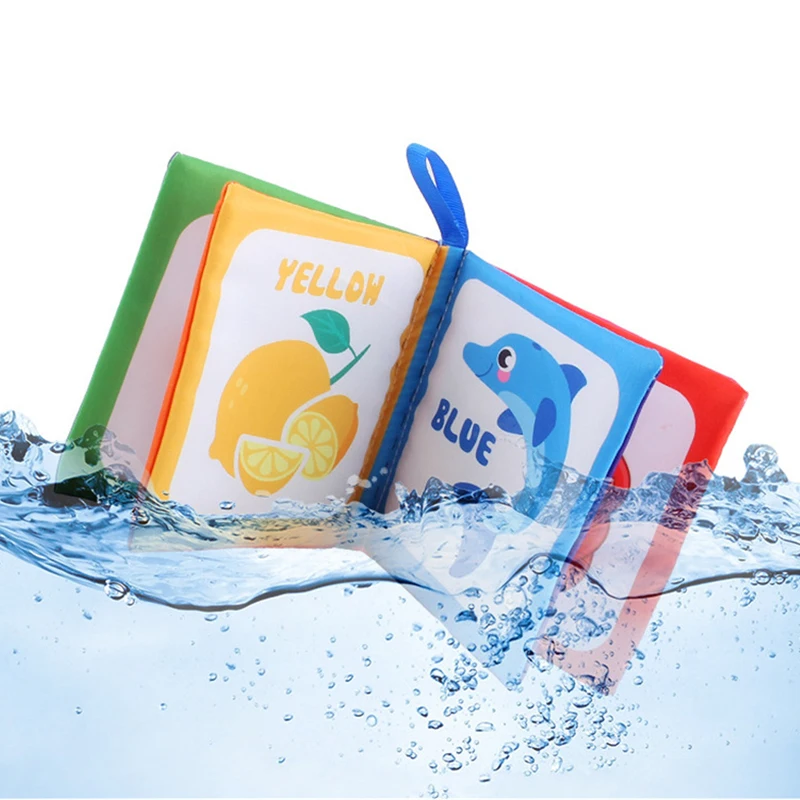 Baby Cloth Book 0-12M Animals Cognize Puzzle Educational Rustle Sound Fabric Books Infant Kids Early Learning Book Toddler Toys