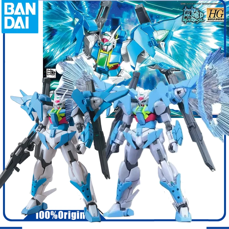 

In Stock Bandai Original HG GUNDAM 00 SKY (HIGHER THAN SKY PHASE) Anime Action Figure Assembly Model Toys Gift Collectible Model