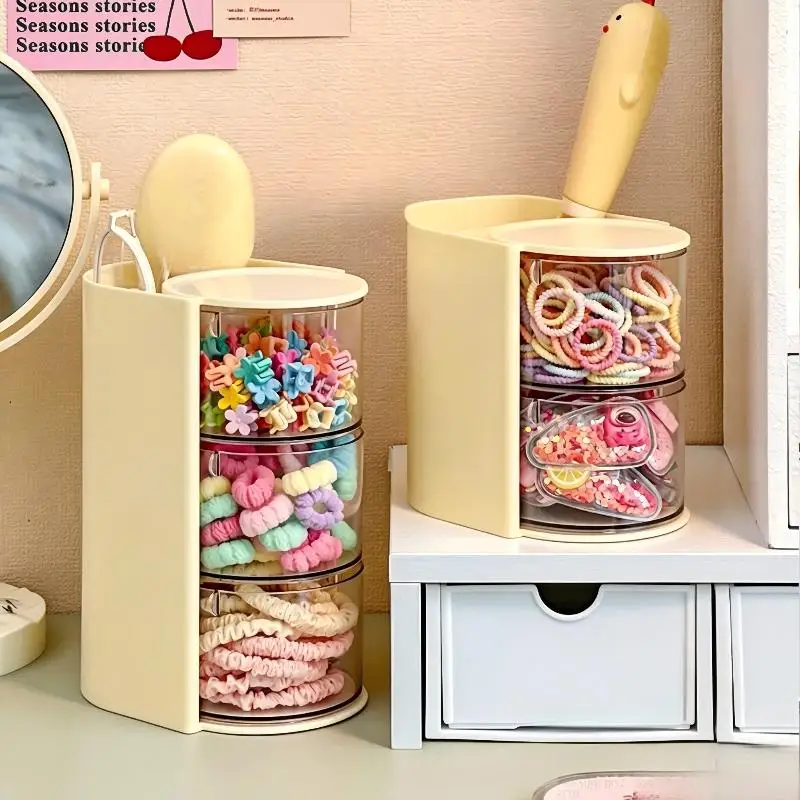 Rotatable Hair Accessories Organizer description 4