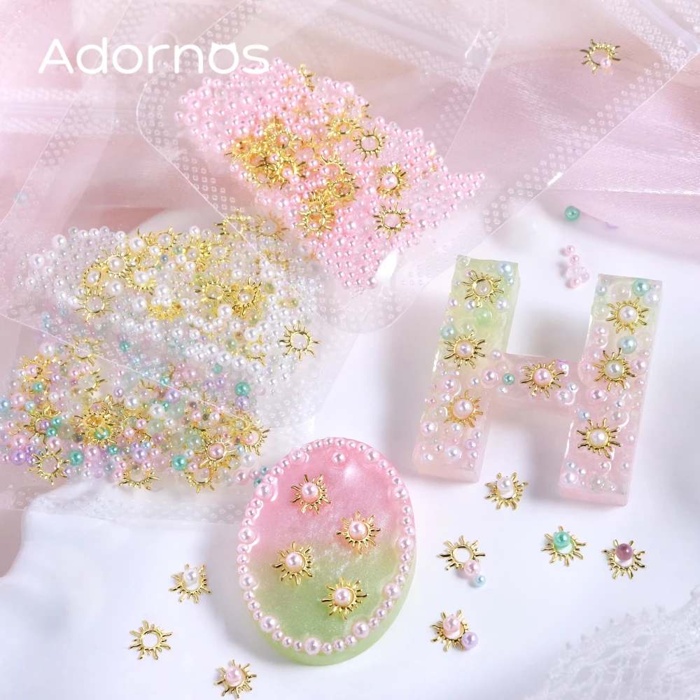 Жемчужные бусины разных размер – обзор и цена Resin Art Earrings Material