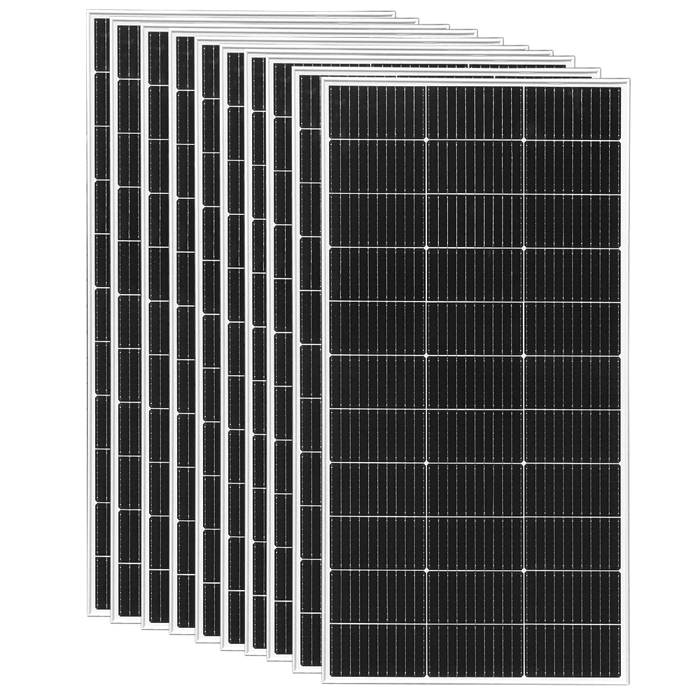 18V Rigid (glass) Solar panel 1200W 720W 600W 480W 240W 120W Photovoltaic module charger for house battery Outdoor power supply