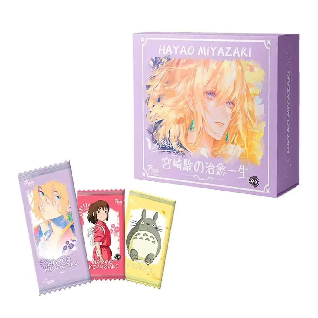 Wholesale Special Offer YiMeng Creative Studio Hayao Miyazaki Collection Cards Children's Toys Birthday Gifts